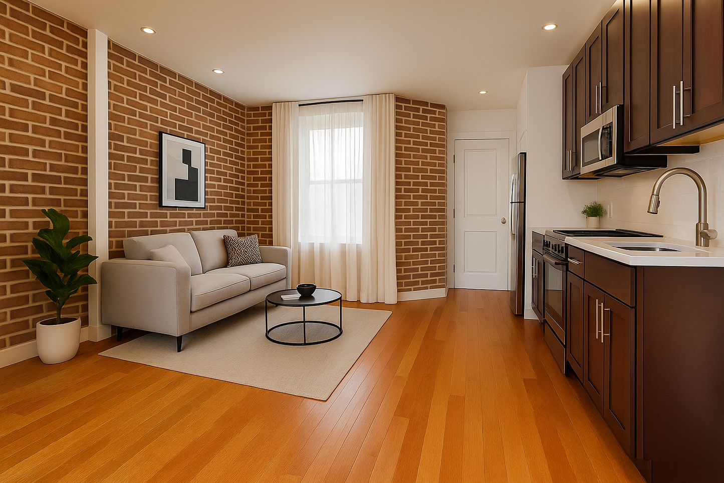 Modern 4 Bedroom / 1 Bathroom