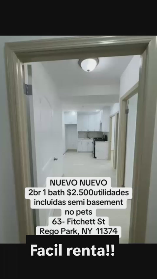 Apartment for rent in Rego Park!