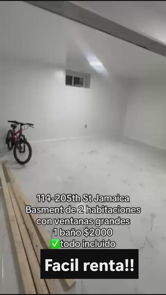 Basement for rent in Jamaica