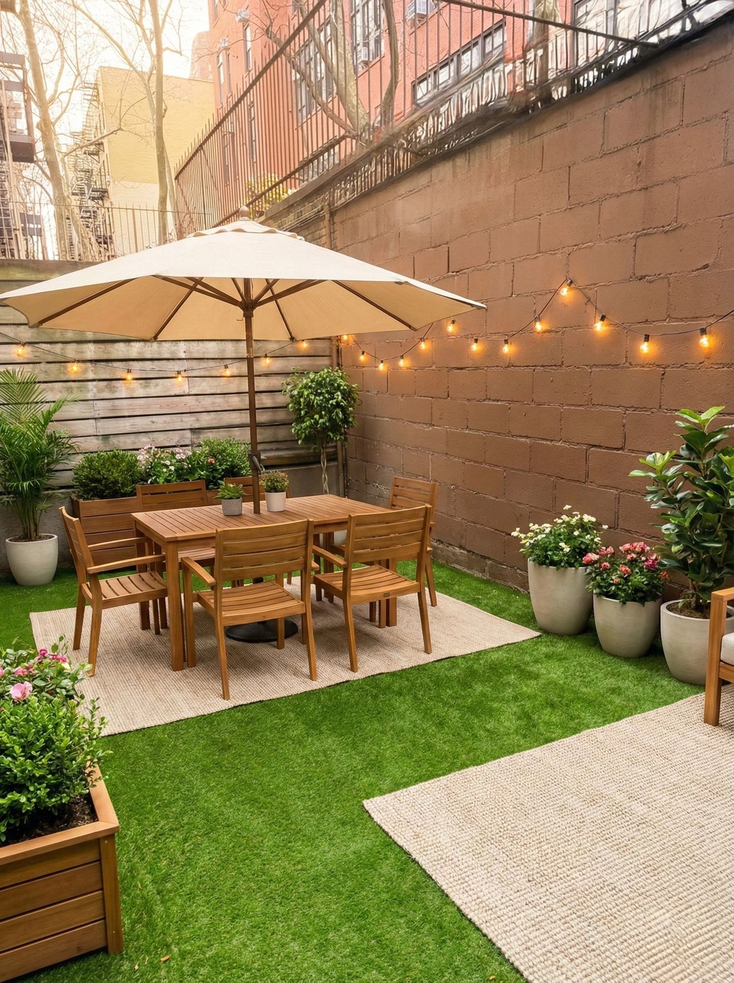 Remodeled 2-bedroom apartment with private patio in Manhattan
