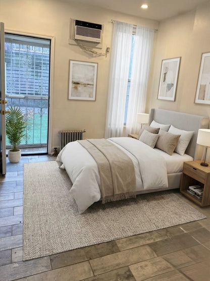 Remodeled 2-bedroom apartment with private patio in Manhattan