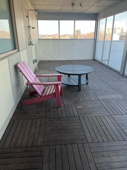 Room one stop from the World Street Center