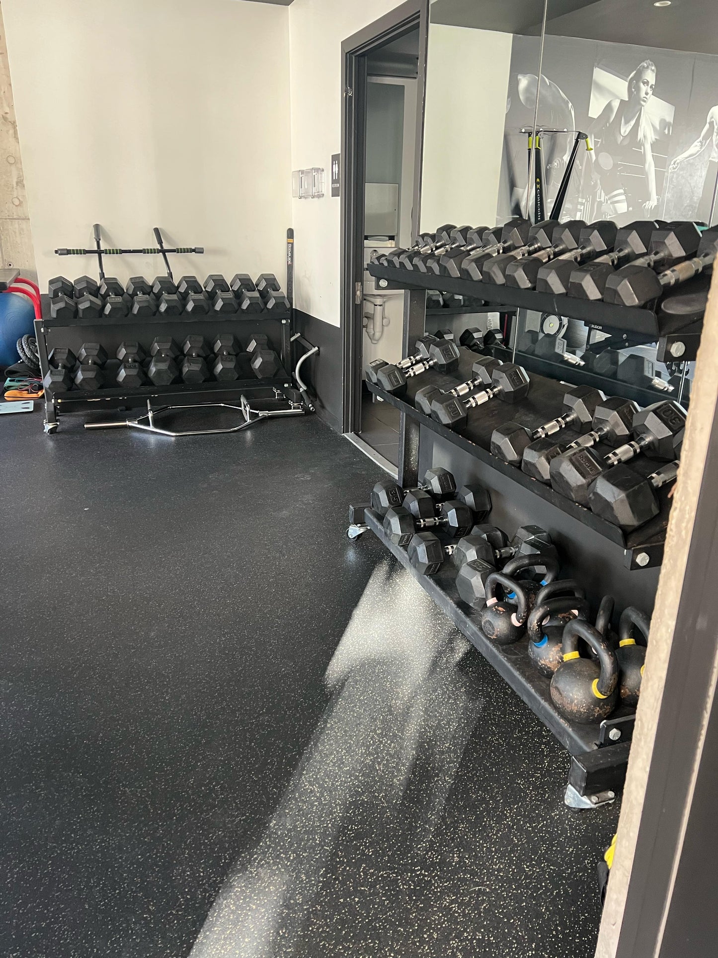 Room one stop from the World Street Center