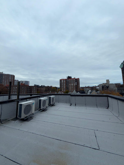 Room for rent with private bathroom and laundry — Only one woman lives in the apartment.