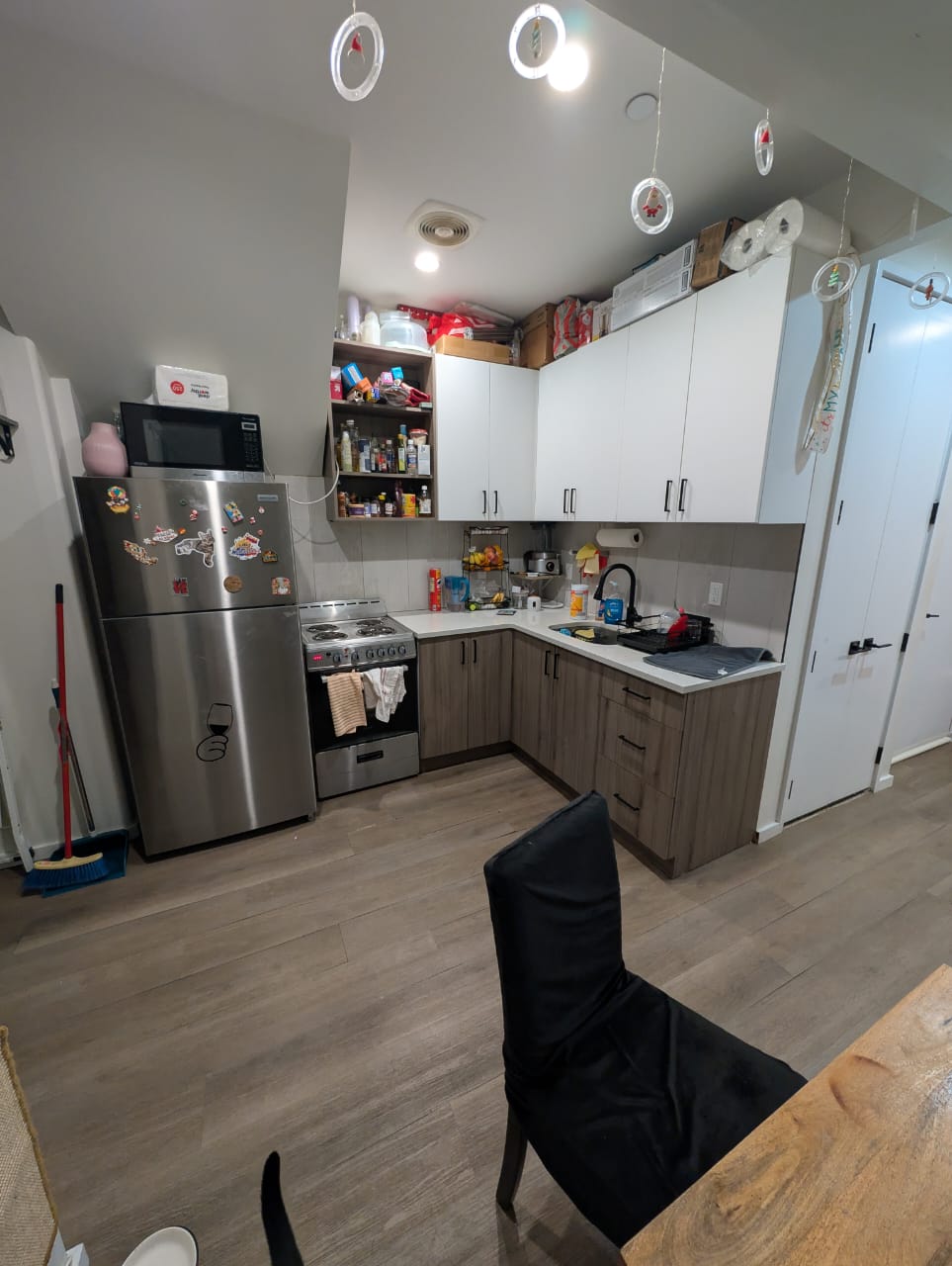 Habitación grande amoblada